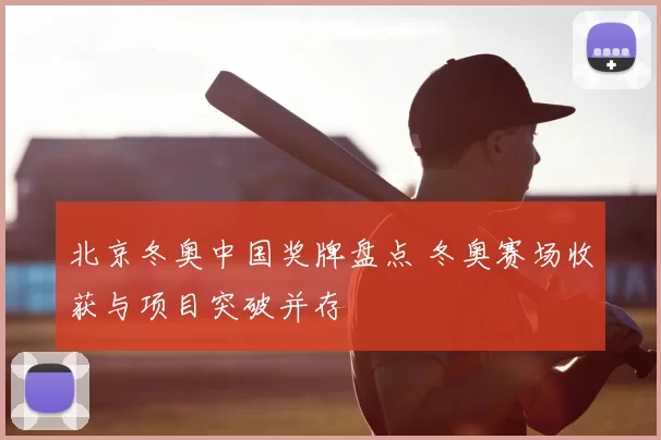 北京冬奥中国奖牌盘点 冬奥赛场收获与项目突破并存